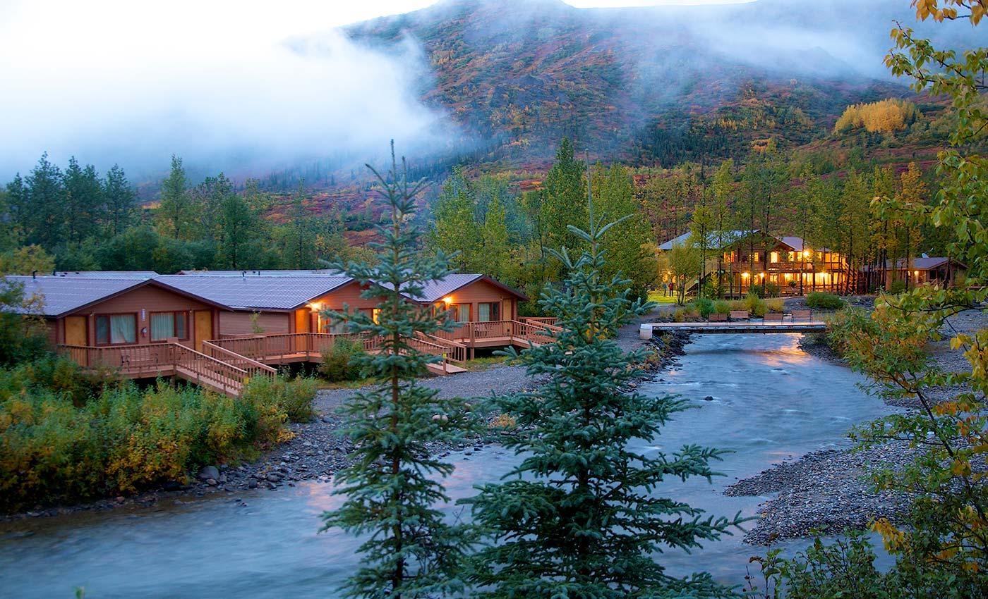 Px Creek Alongside Cabins