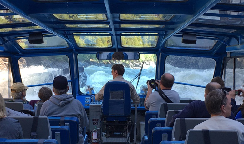 Jetboat Devils Canyon Talkeetna Interior