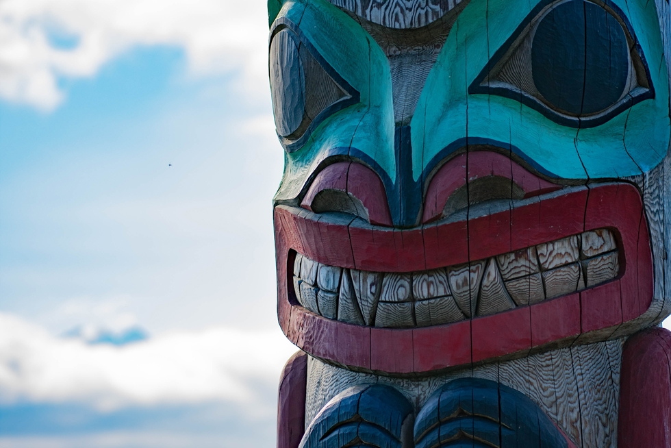 Haines Tlingit Native Totempaal